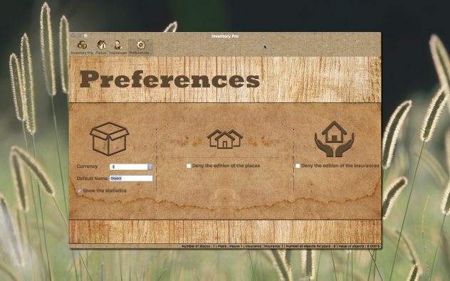 Inventory Pro Preferences